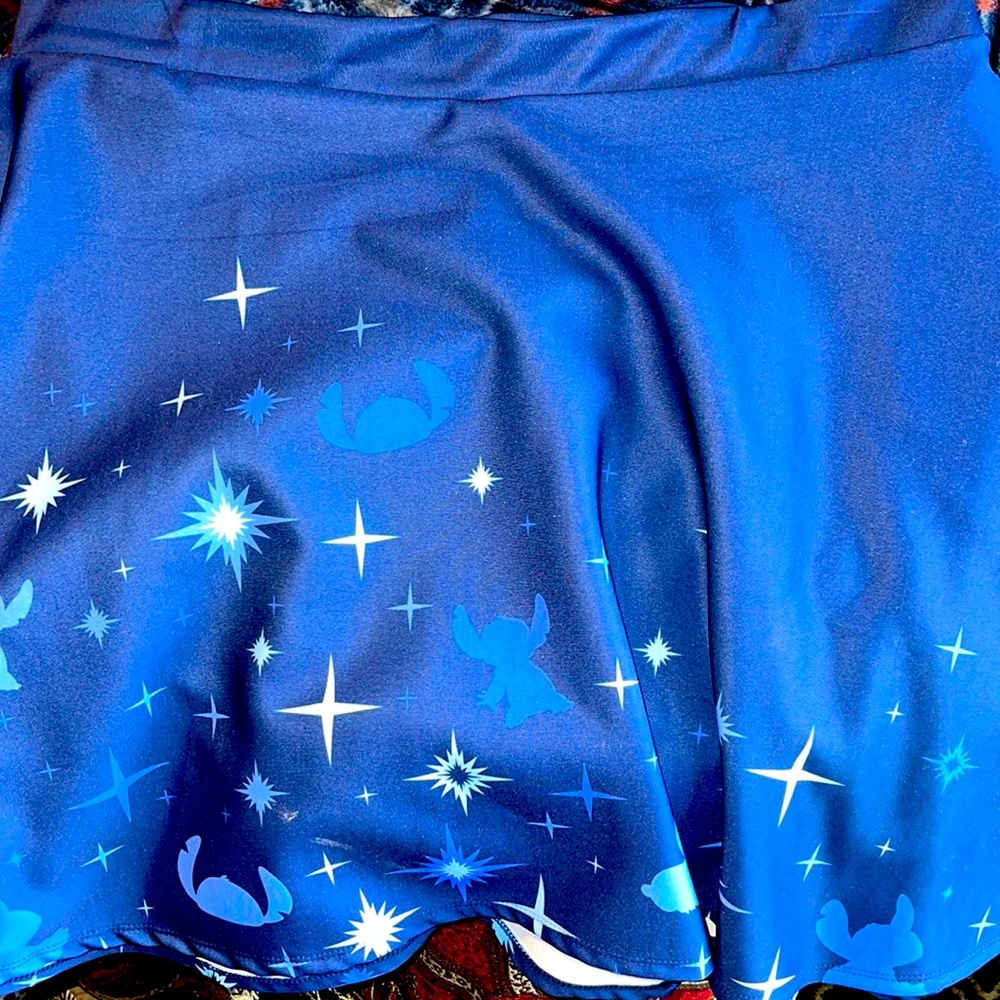 DISNEY TORRID LILO & STITCH FULL SKIRT SIZE 3 PLUS
